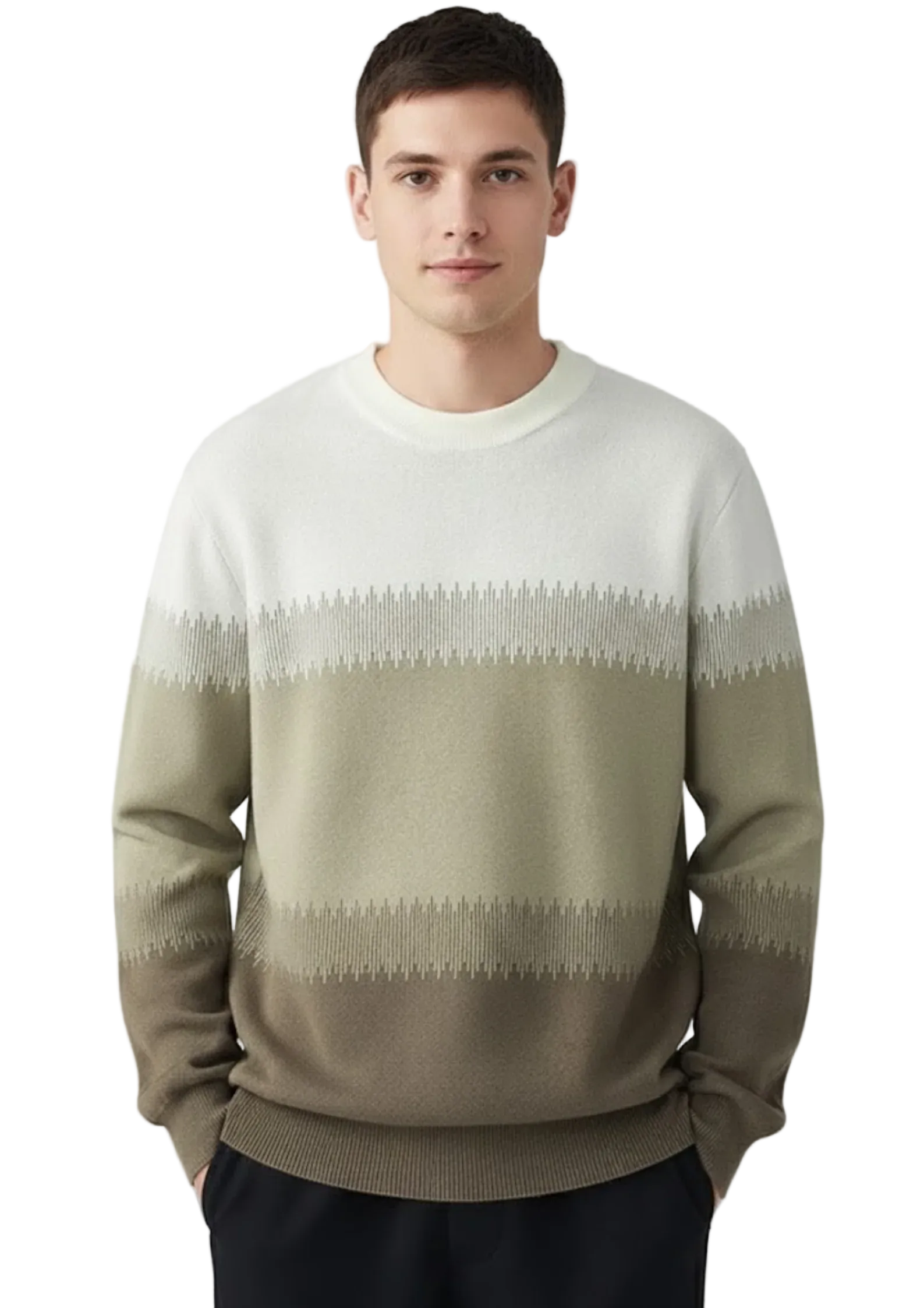 Nordic Gradient Sweater