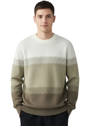 Nordic Gradient Sweater