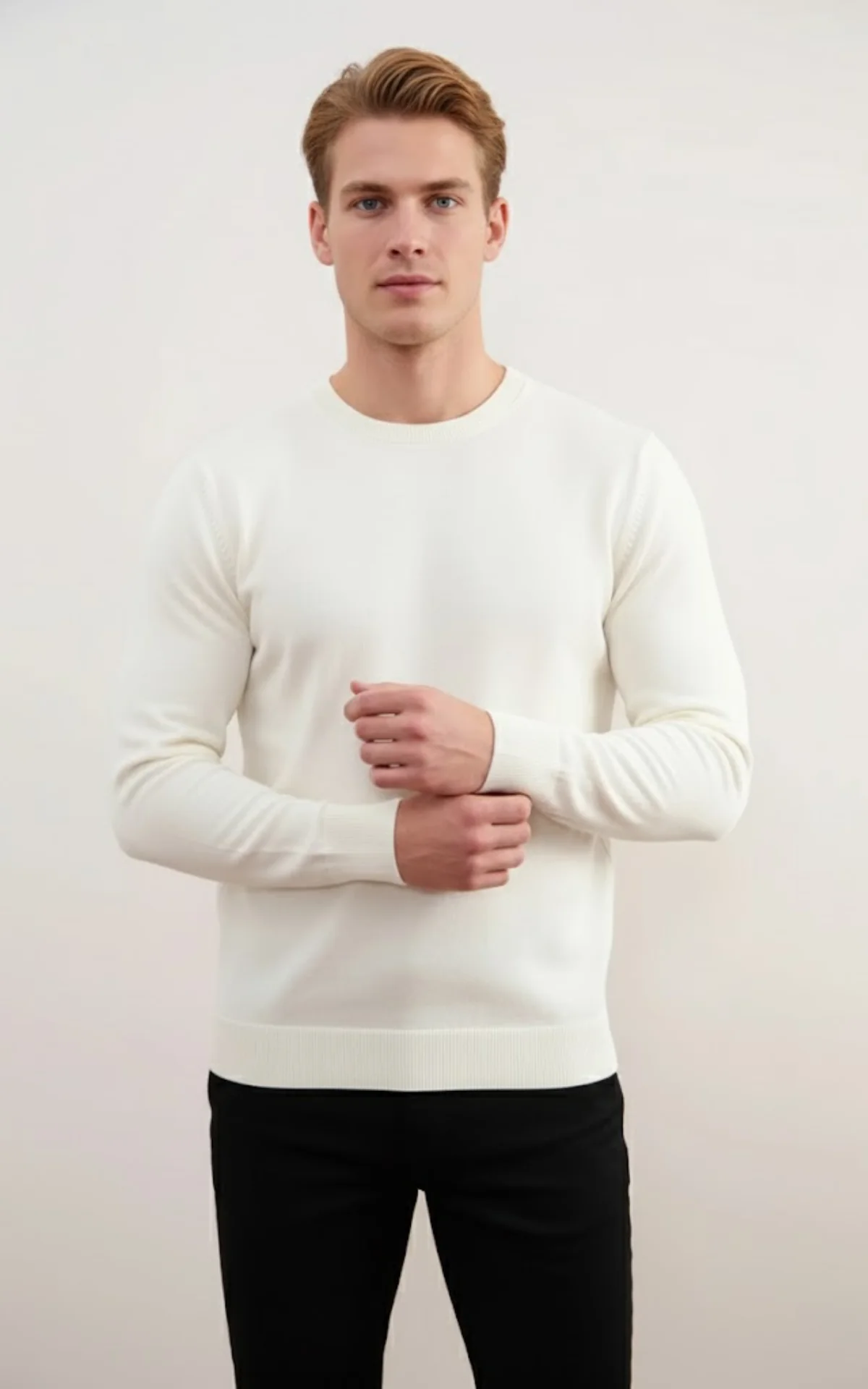 Classic wool sweater