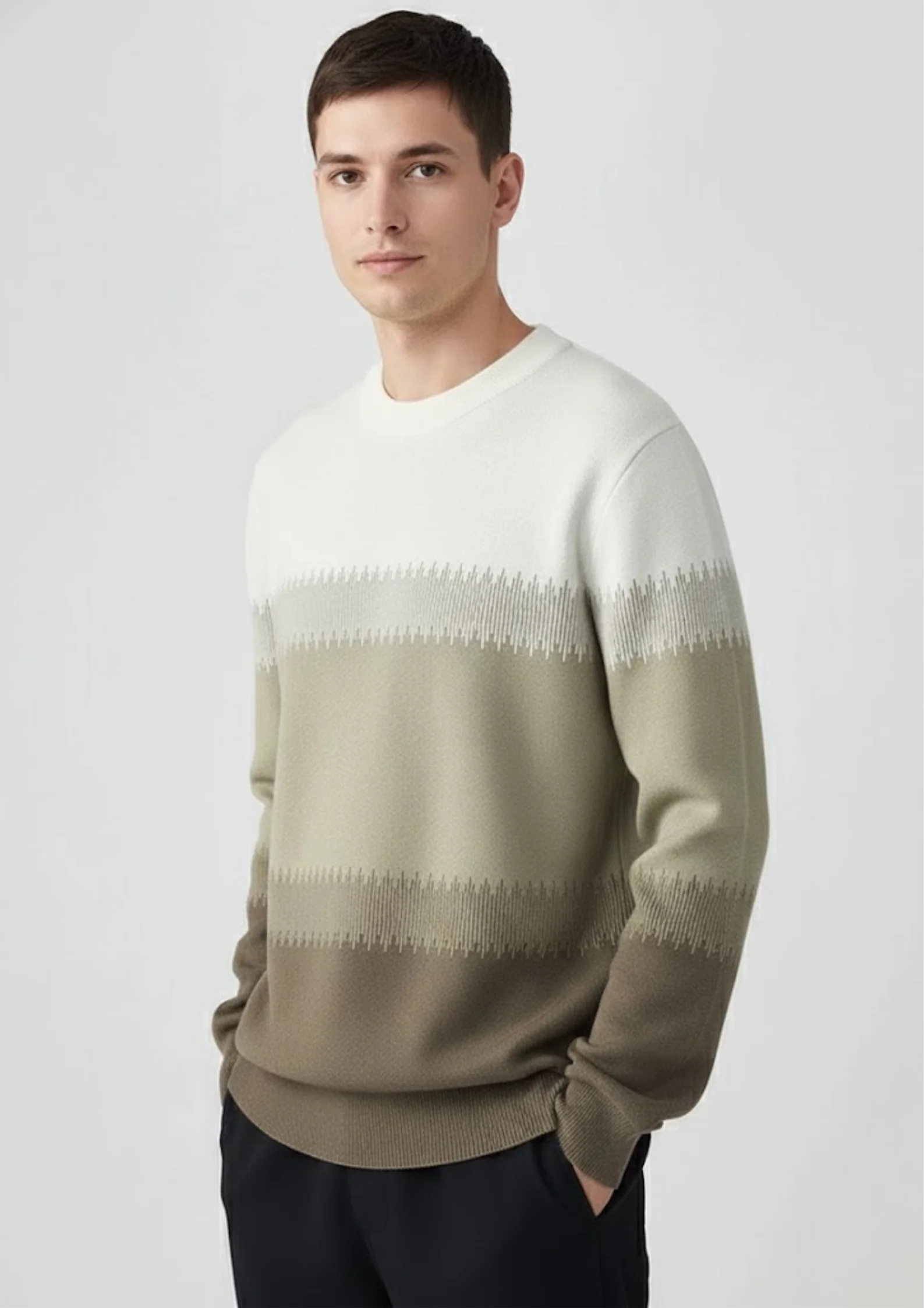 Nordic Gradient Sweater