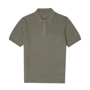 Textured Diamond Polo