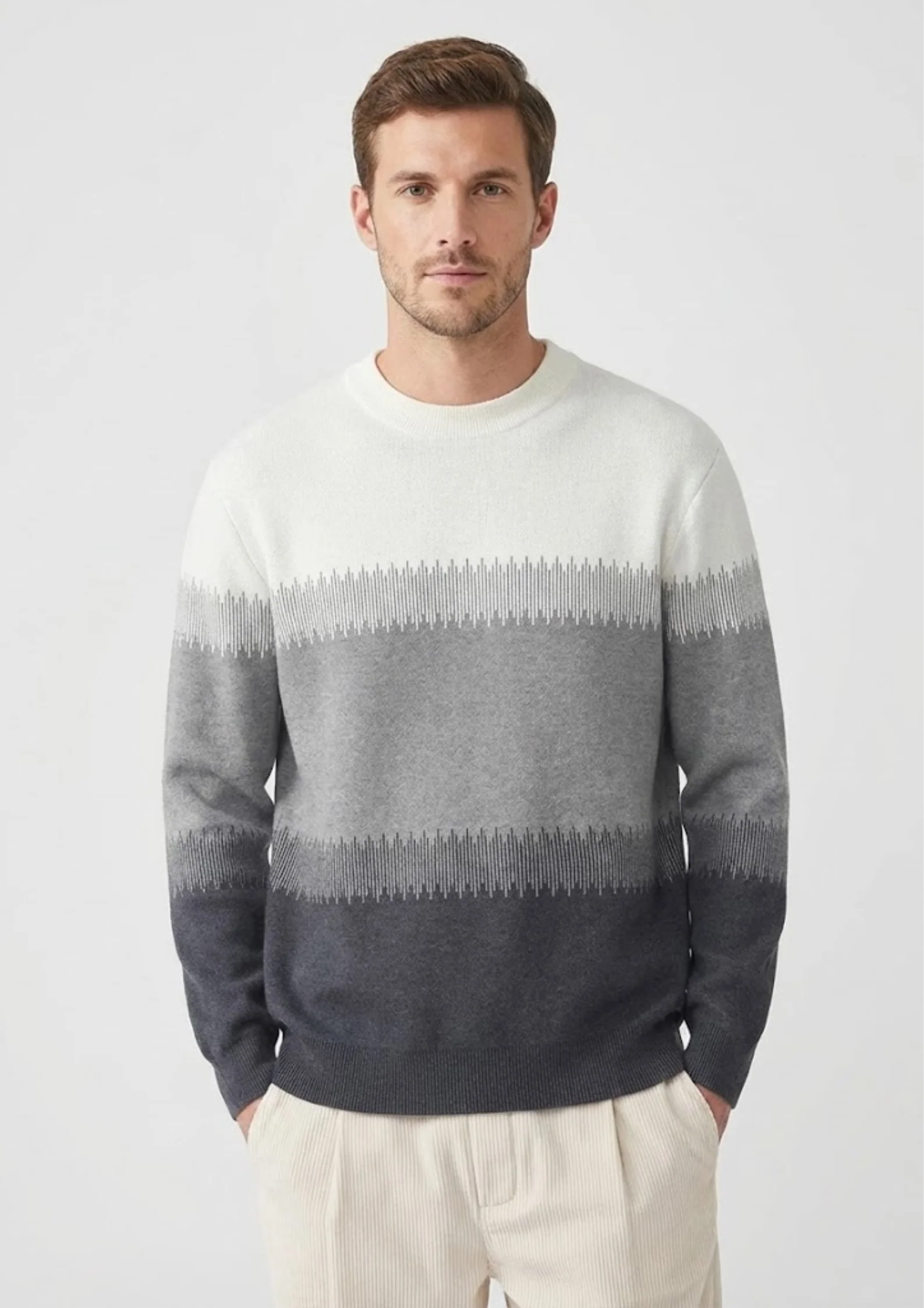 Nordic Gradient Sweater