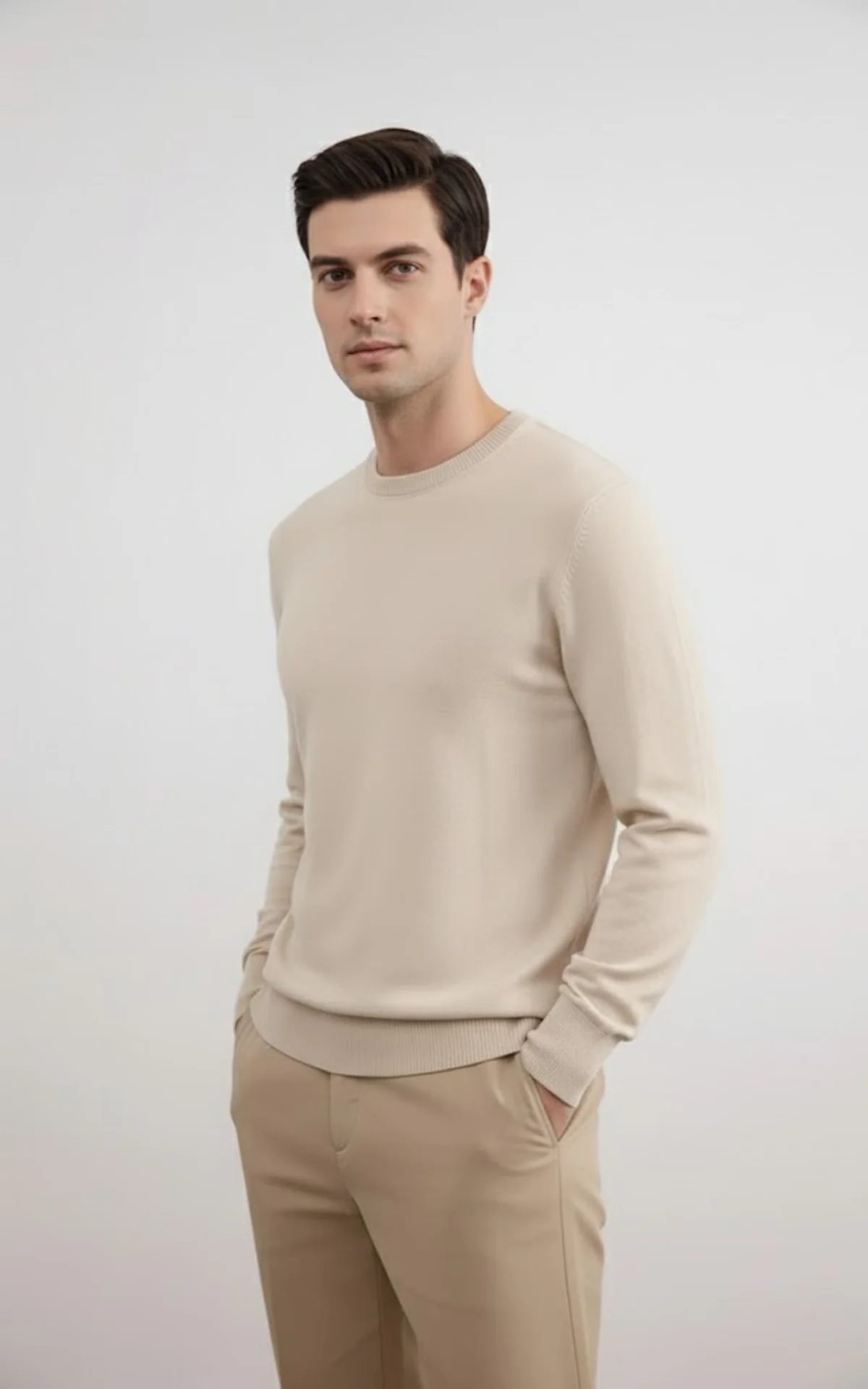 Classic wool sweater