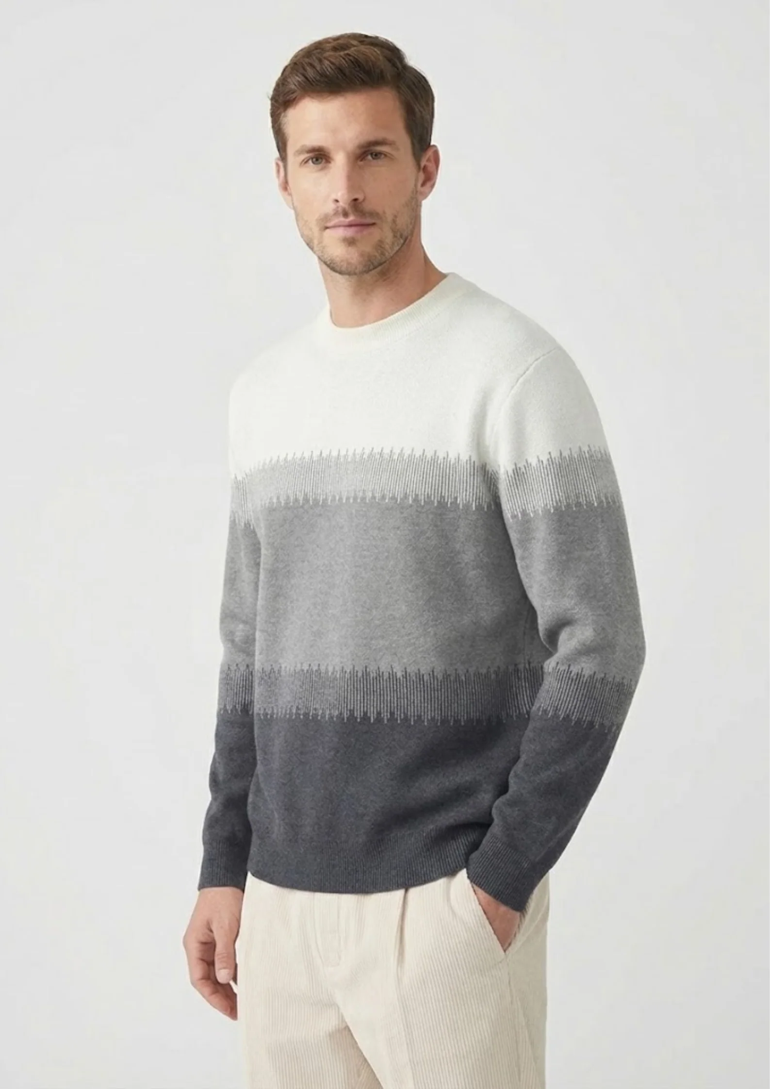 Nordic Gradient Sweater