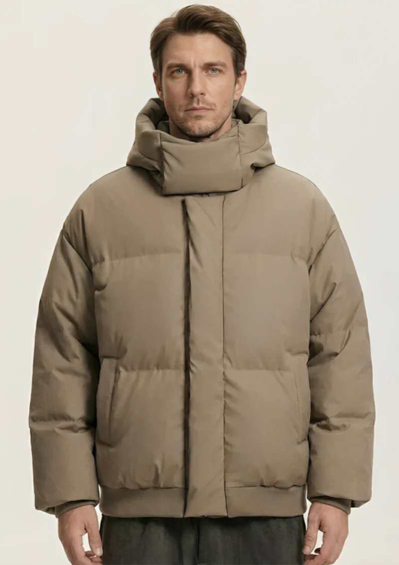 Obsidian Stealth Puffer Jacket