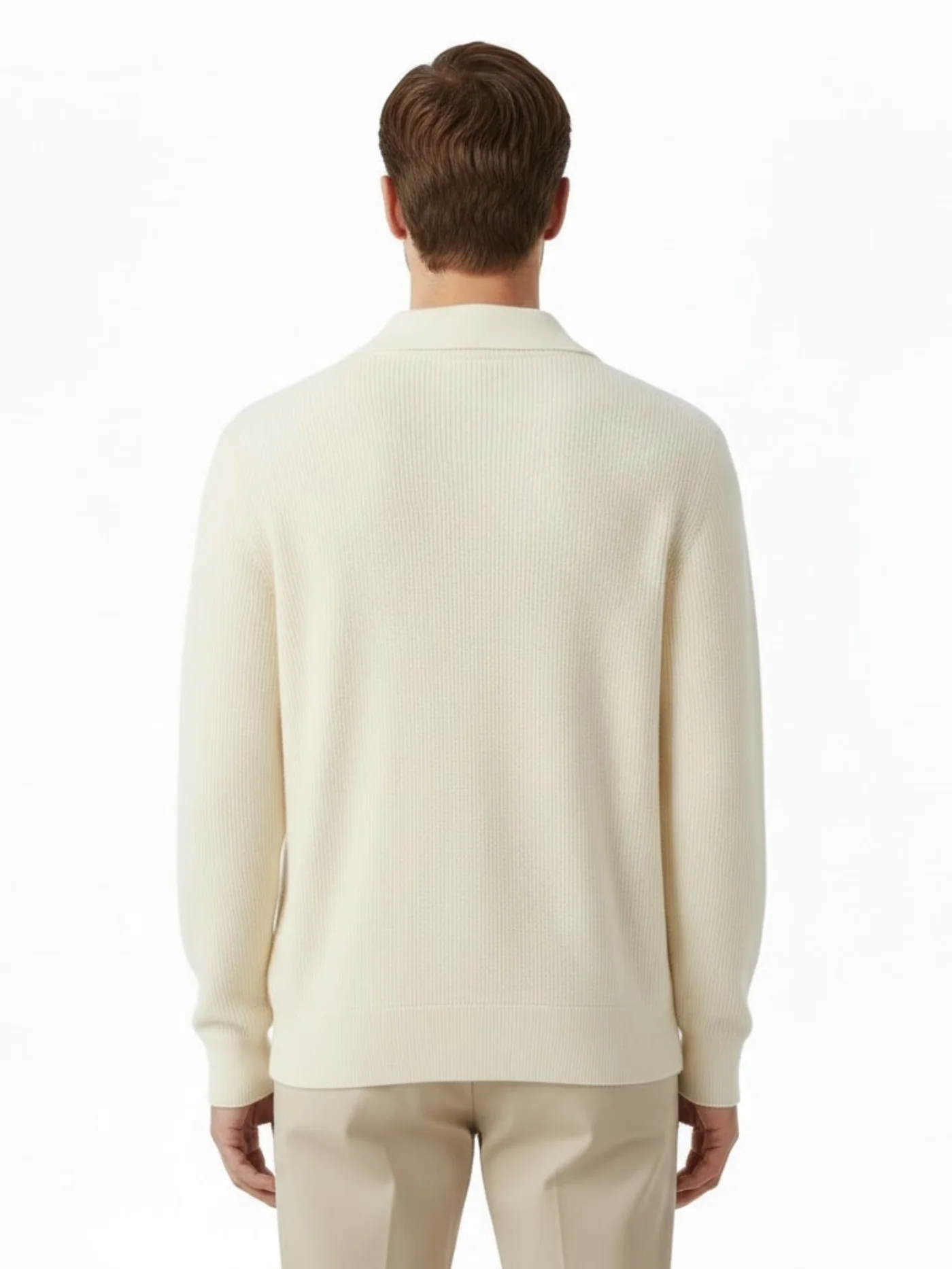 Polygonal polo shirt