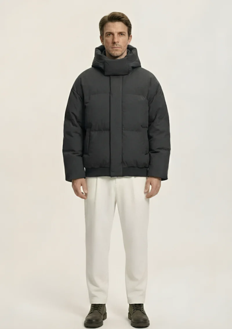 Obsidian Stealth Puffer Jacket