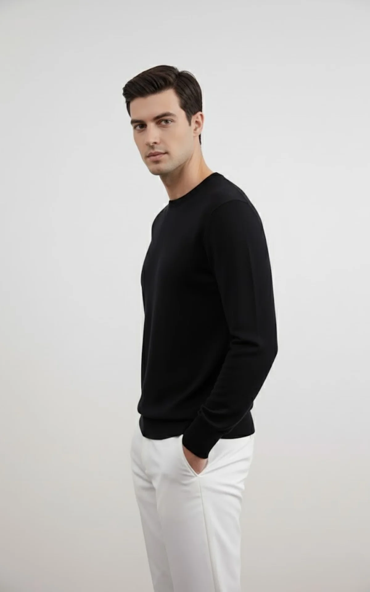 Classic wool sweater