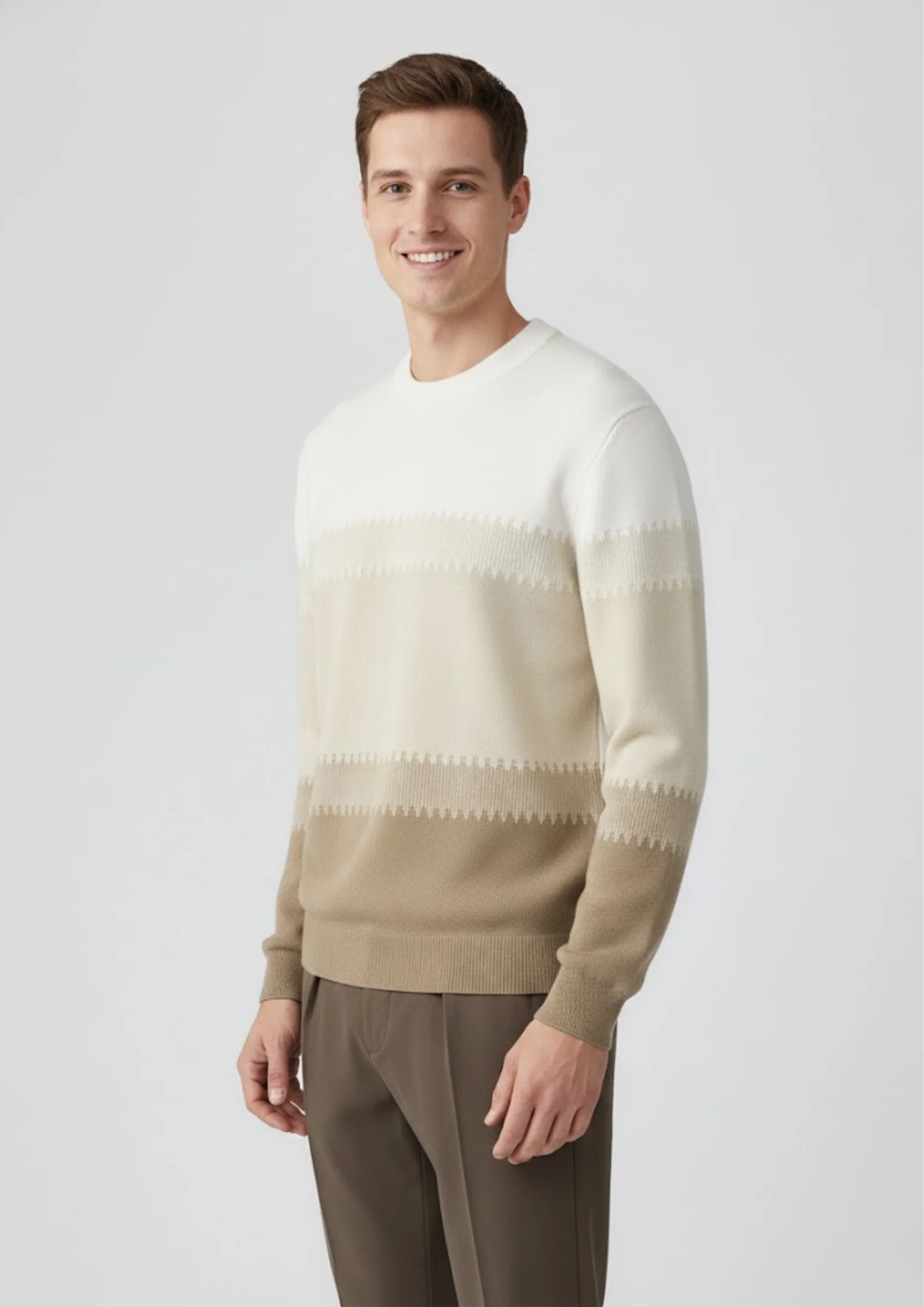 Nordic Gradient Sweater