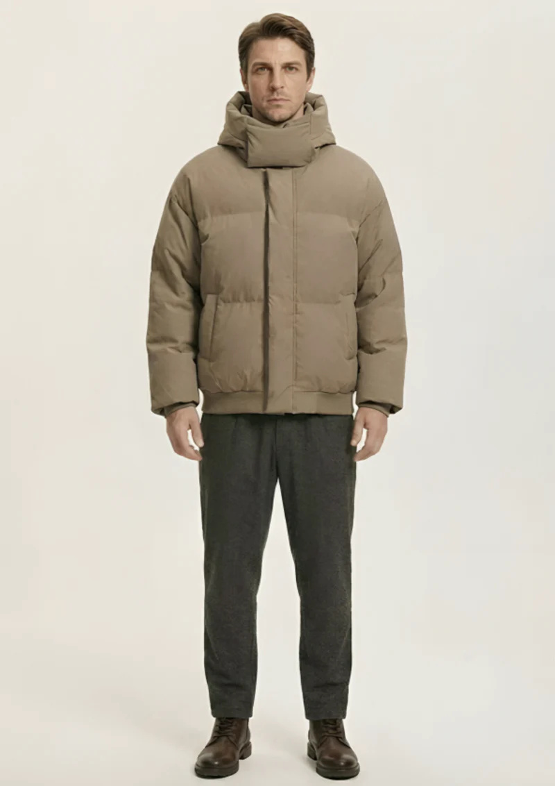 Obsidian Stealth Puffer Jacket