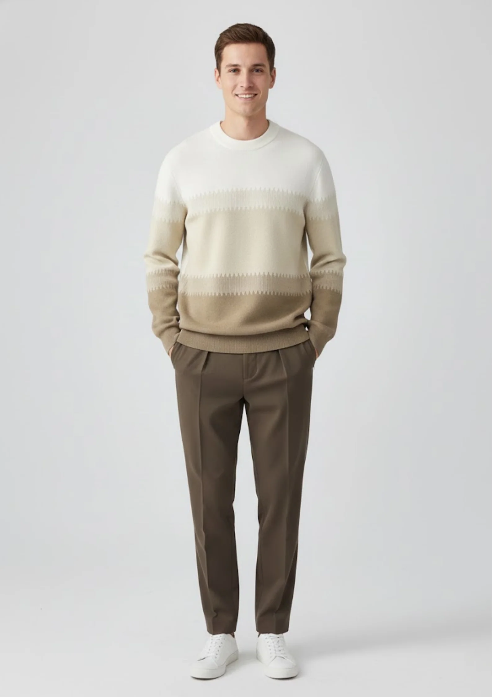 Nordic Gradient Sweater
